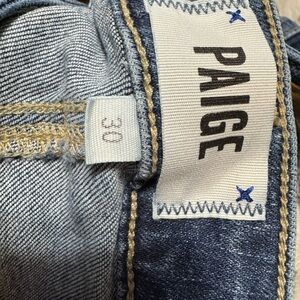 PAIGE Light Blue Denim Jeans